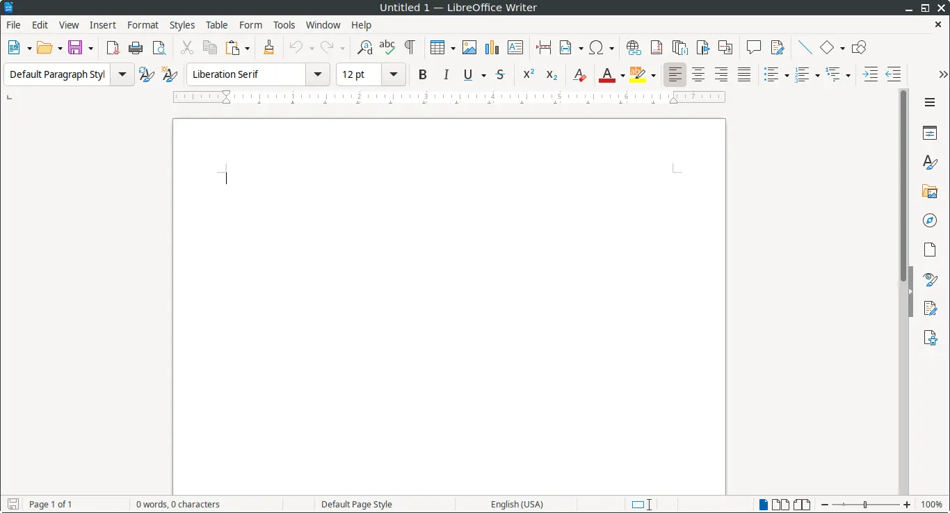 libreoffice writer