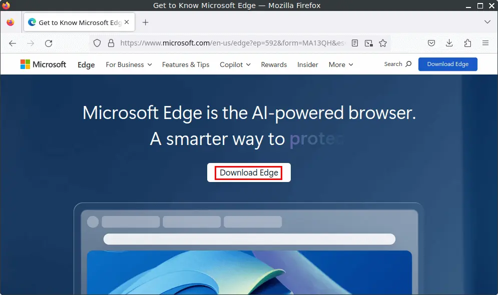 microsoft edge website