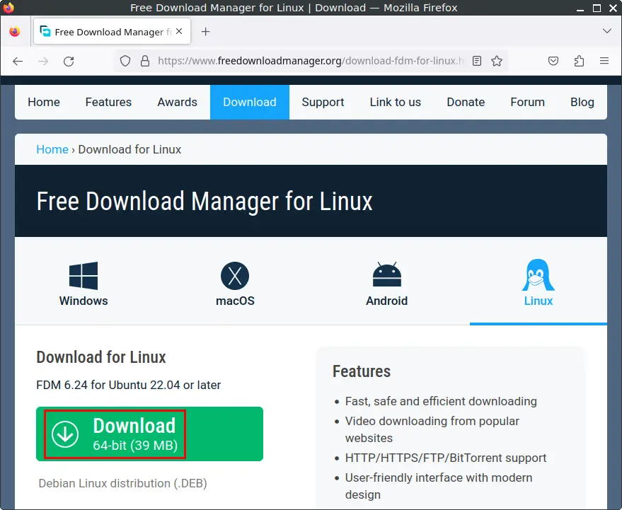 free download manager download page