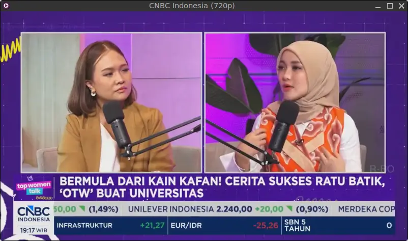 Watch CNBC Indonesia via Fred TV