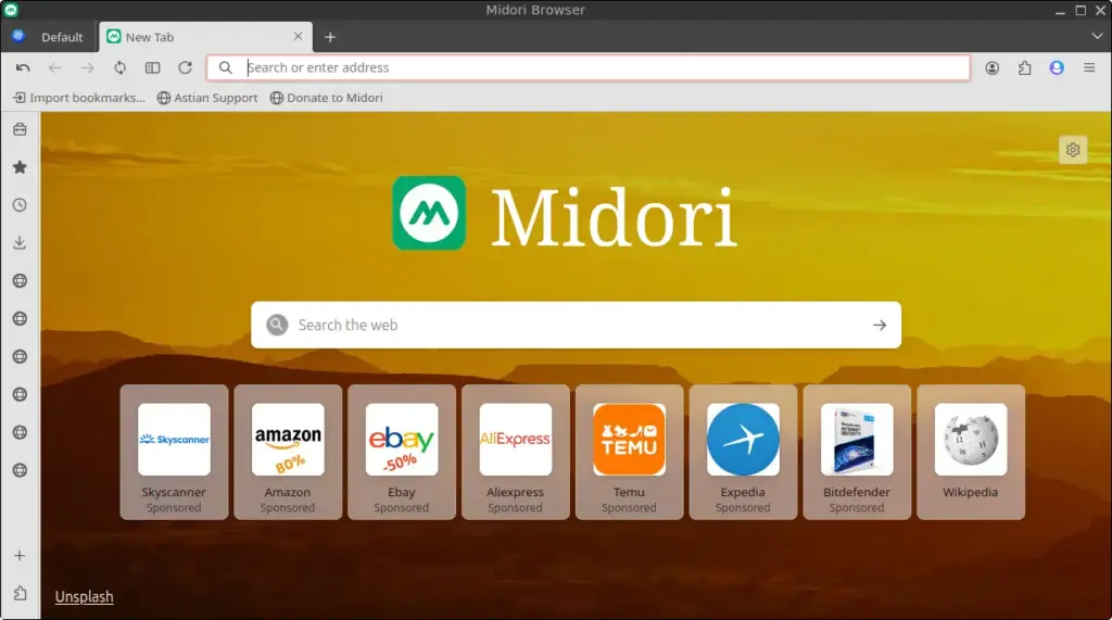 Midori Browser