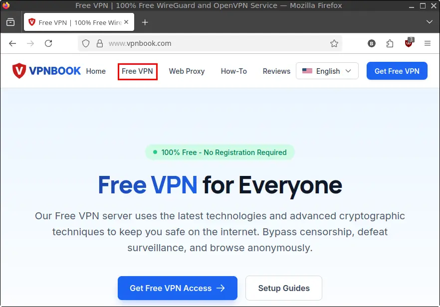 Click Free VPN