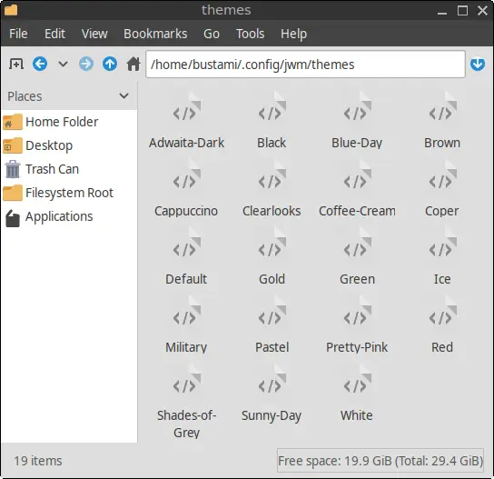 JWM theme files in the ~/.config/jwm/themes directory