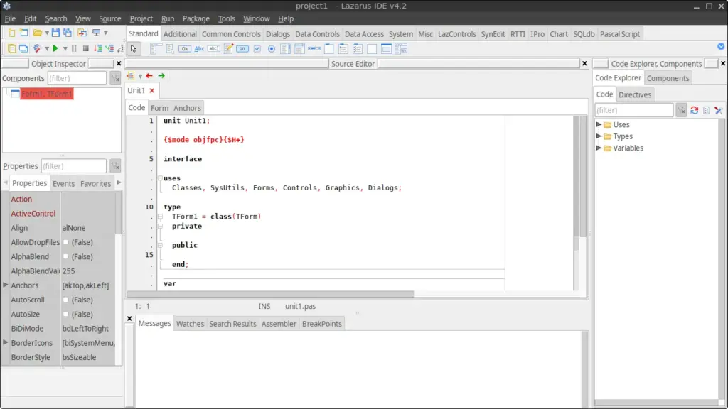 Lazarus IDE