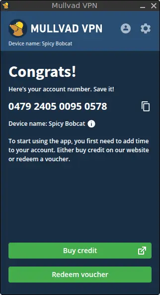 Mullvad VPN