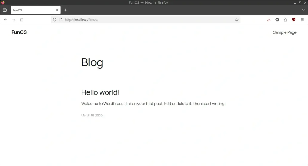 WordPress Website