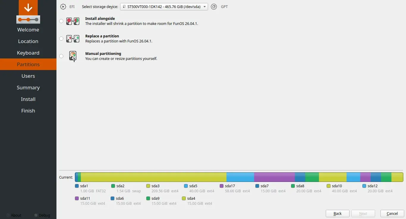 Allocate Disk Space